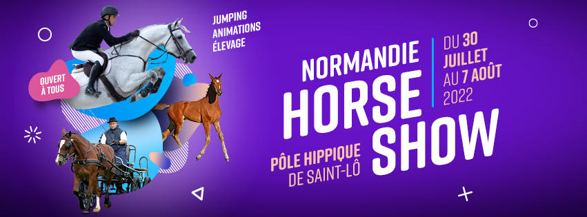 Normandie Horse Show 2022 bannière
